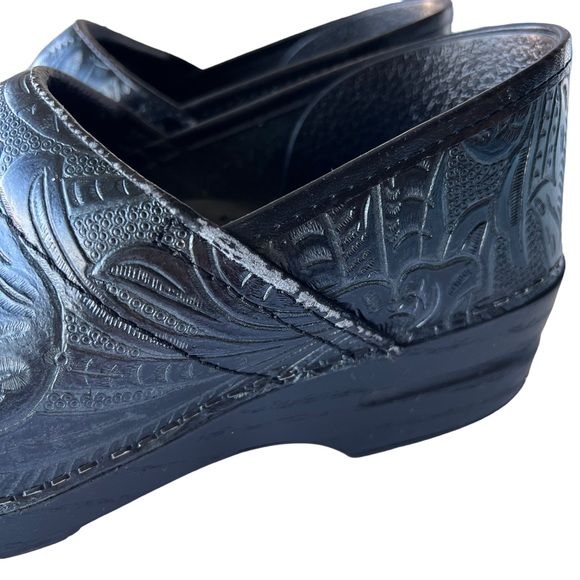 Dansko Professional Tooled Pattern Clogs - Picture 9 of 10